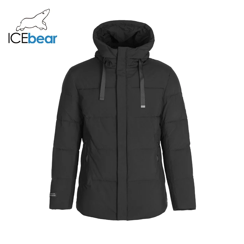 ICEbear новая мужская одежда высокого качества Мужское зимнее теплое пальто брендовая куртка MWD19851I