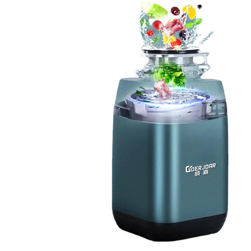 

zq Kitchen Waste Waste Processor Kitchen Household Wet Dry Meal Kitchen Grinder