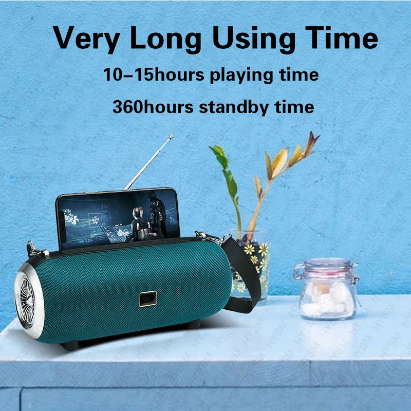 Беспроводная bluetooth-колонка с поддержкой USB TF AUX FM | Электроника