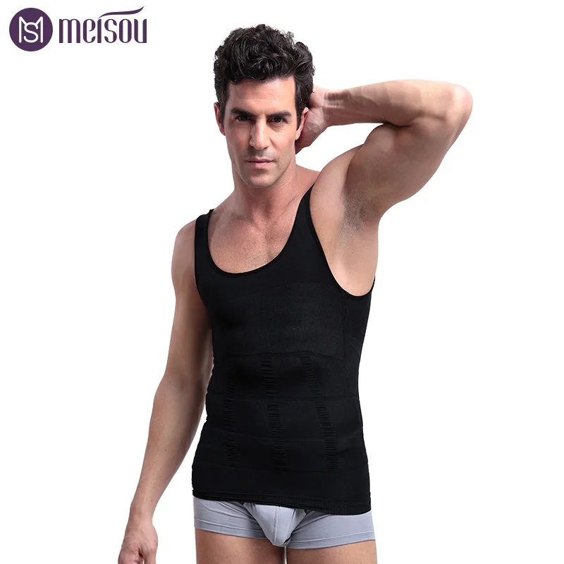 Мужской корсет для похудения Meisou нижнее белье талии Cincher 2019|Корректирующее белье|