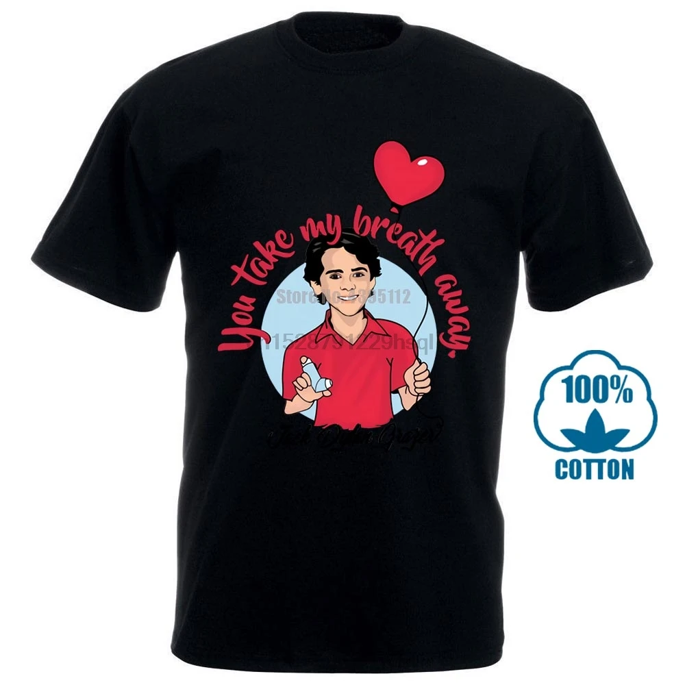 

2018 T Shirt Men Clothing Jack Dylan Grazer Take My Breath Away Men T Shirt Clothing 015960