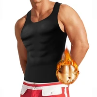 sweat slimming underwear for men neoprene body shaper modeling strap male sweat zipper vest waist trainer thermo sauna suits 5xl