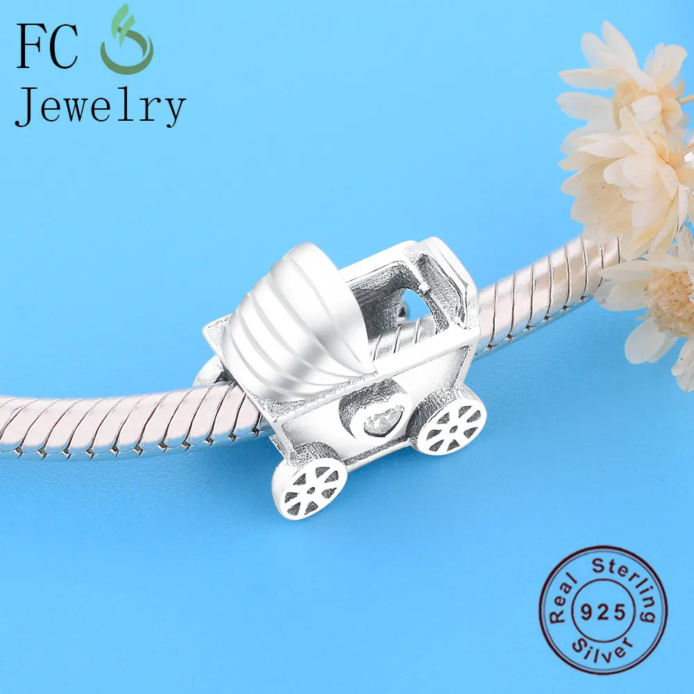 FC ювелирные изделия подходят к оригинальным браслетам Pandora брелоки 925 пробы