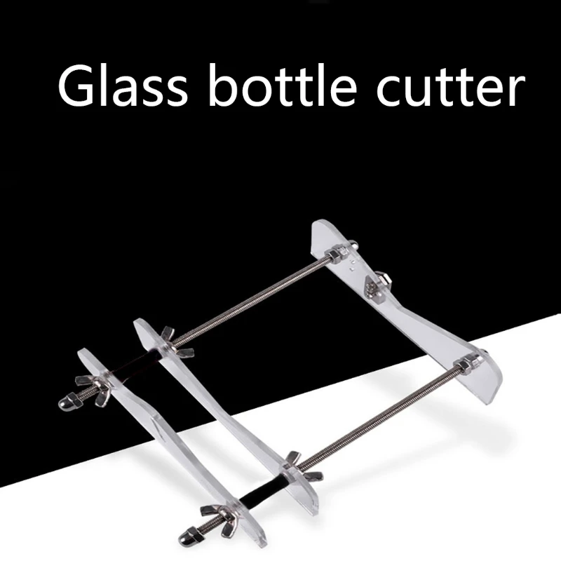 

50LB Glass Bottle Cutter, Bottle Cutter & Glass Cutter Kit for Wine Beer Whiskey Alcohol Champagne Bottles with Glass Cutter Kit