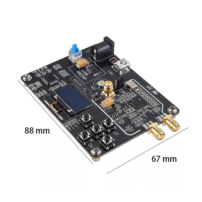 

ADF4351 Frequency Synthesizer 35M-4.4G Integrated Circuit Accurate Wide Voltage Dual Output Signal Generator Module Professional