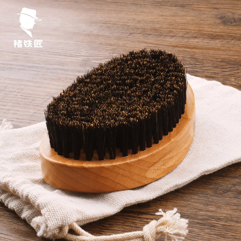 Щетка для бороды Chu Smith pig грива Мужская щетка шампуня дерево массажа