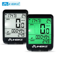 inbike waterproof bicycle computer wireless and wired mtb bike cycling odometer stopwatch speedometer watch led digital rate