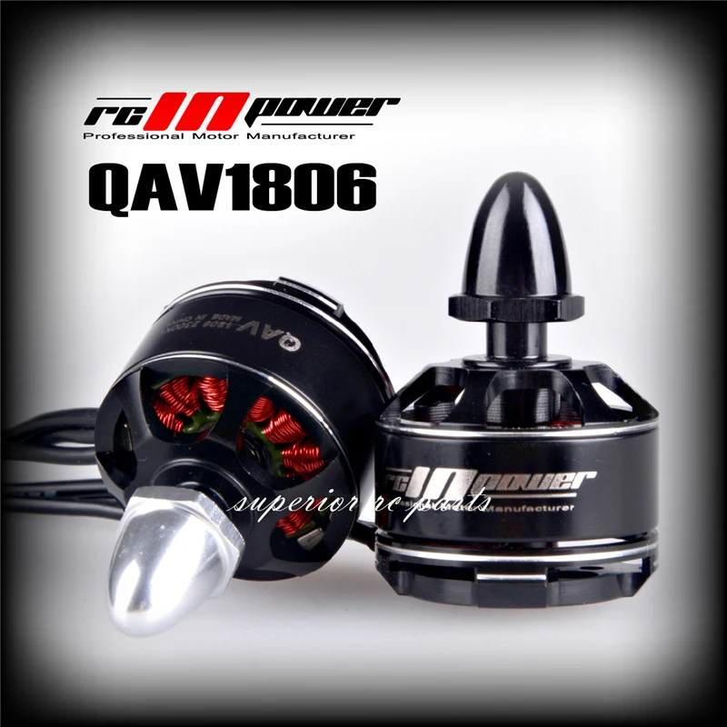 RCINPOWER QAV 250 1806 KV2300 миниатюрный бесщёточный электродвигатель CW CCW супер светильник