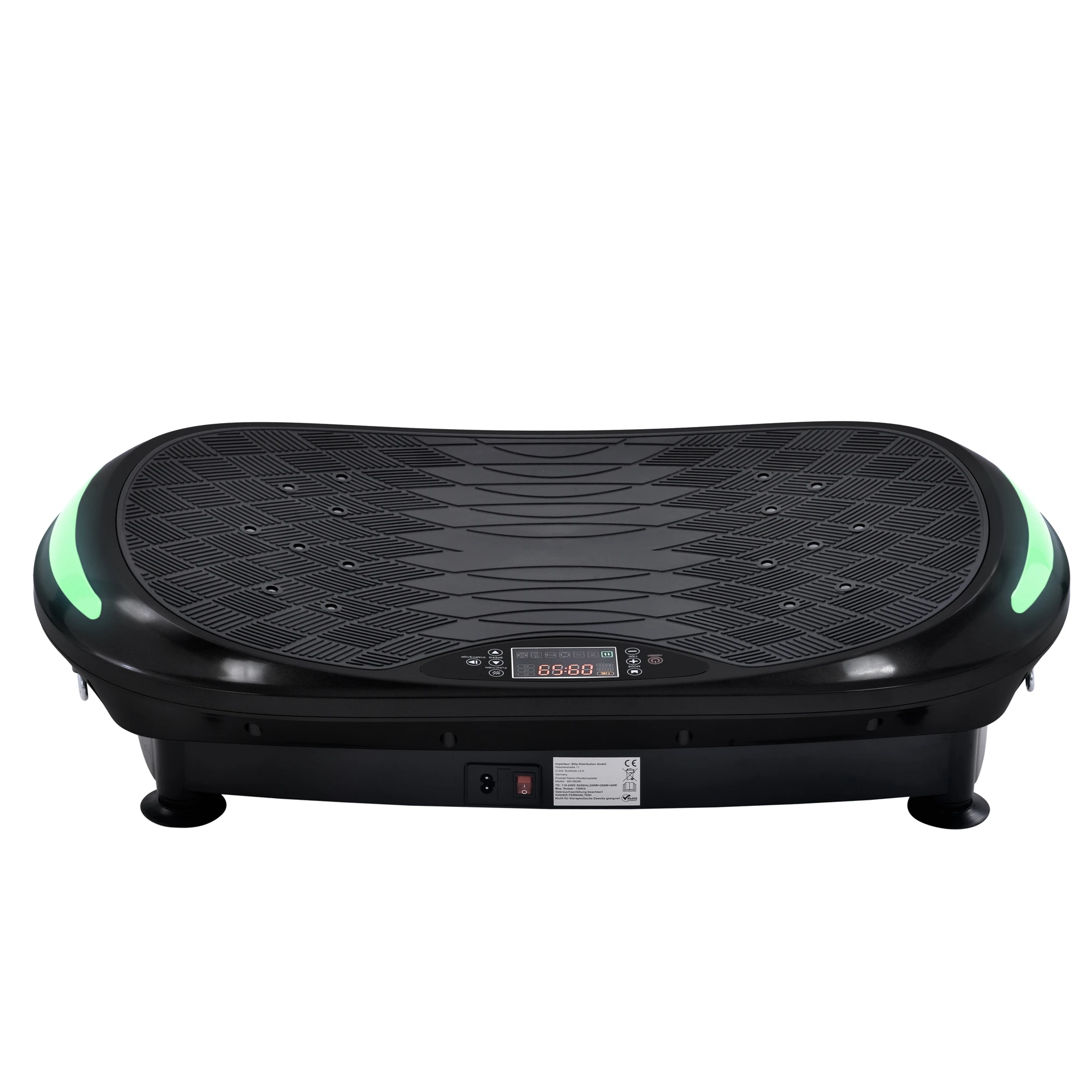 

4D Vibrationsplatte, Ganzkörpertraining Vibration Fitness Plattform 4D Motion Technologie mit tragbarer Fernbedienung, 3 Motoren