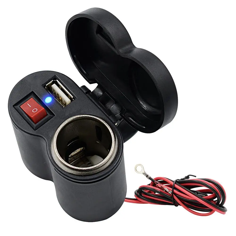 

DC12V-45V 5 В/2 а многофункциональное зарядное устройство USB Мобильный телефон для мотоциклов адаптер прикуривателя универсальные аксессуары дл...