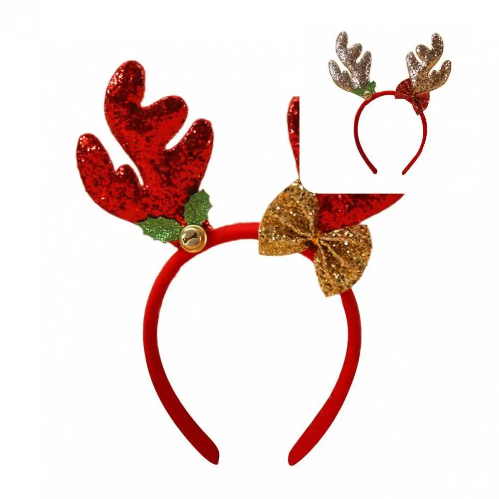 

Практичная декоративная повязка на голову в форме колокольчика, Рождественская повязка на голову, головной убор