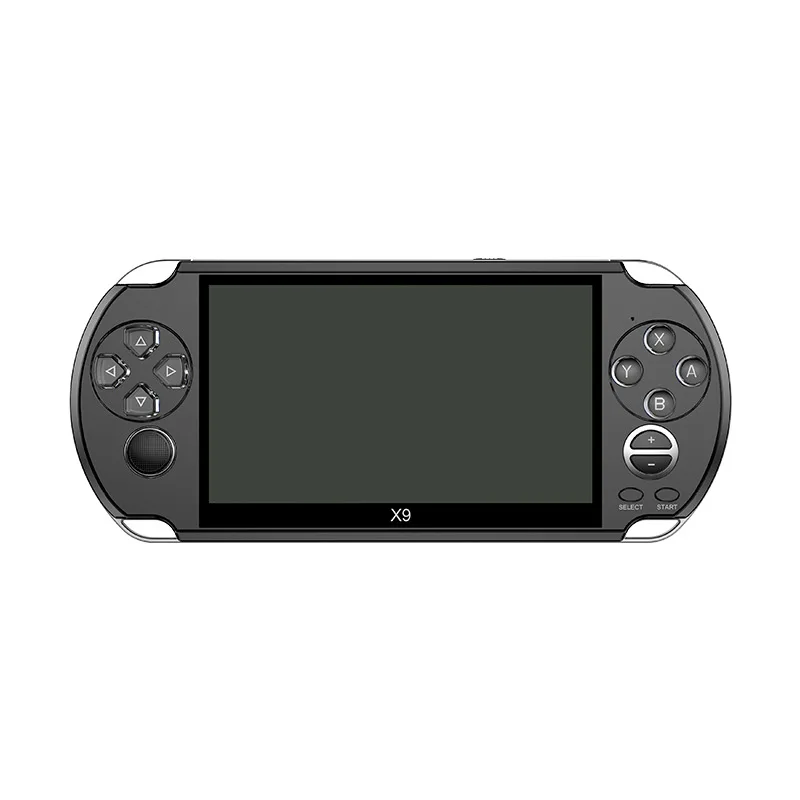 

Handheld Game Console 5.0 Inch HD Large Screen 8GB Dual Joystick Built-in 21000+ Classic Game Retro Mini Handheld MP5 Video Game