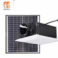 green energy 30w solar powered inline ducted centrifugal ventilation fan living room bathroom ceiling exhaust fan