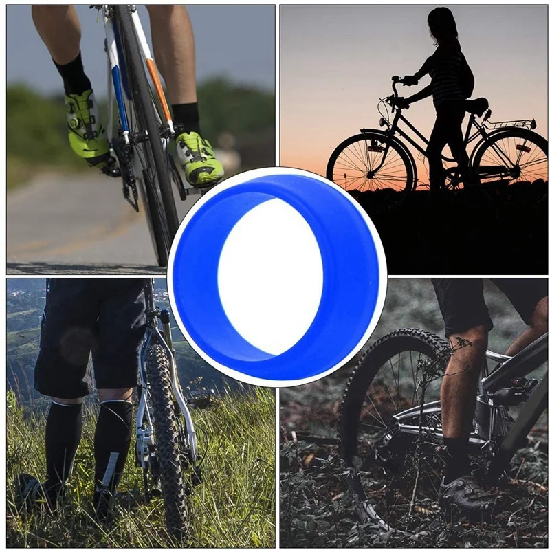 

10Pcs Bike Seatpost Dust Cover Ring Soft Silicone 25-30mm Waterproof Bicycle Seatpost Cover for MTB Road Bike