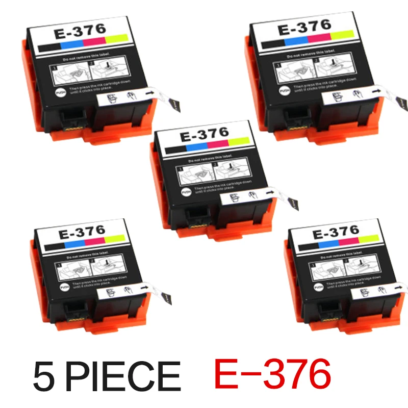 XIONGCAI PRINT SUPPLY T3760 T376 для картриджа Epson совместимых с чернилами чипом подходит PictureMate