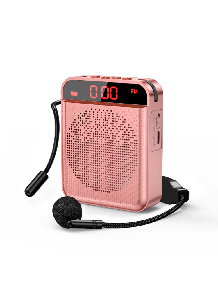 

Small Bee Microphone Bluetooth Wireless Teaching Portable Class Small multi-function earphone outdoor speaker player belt