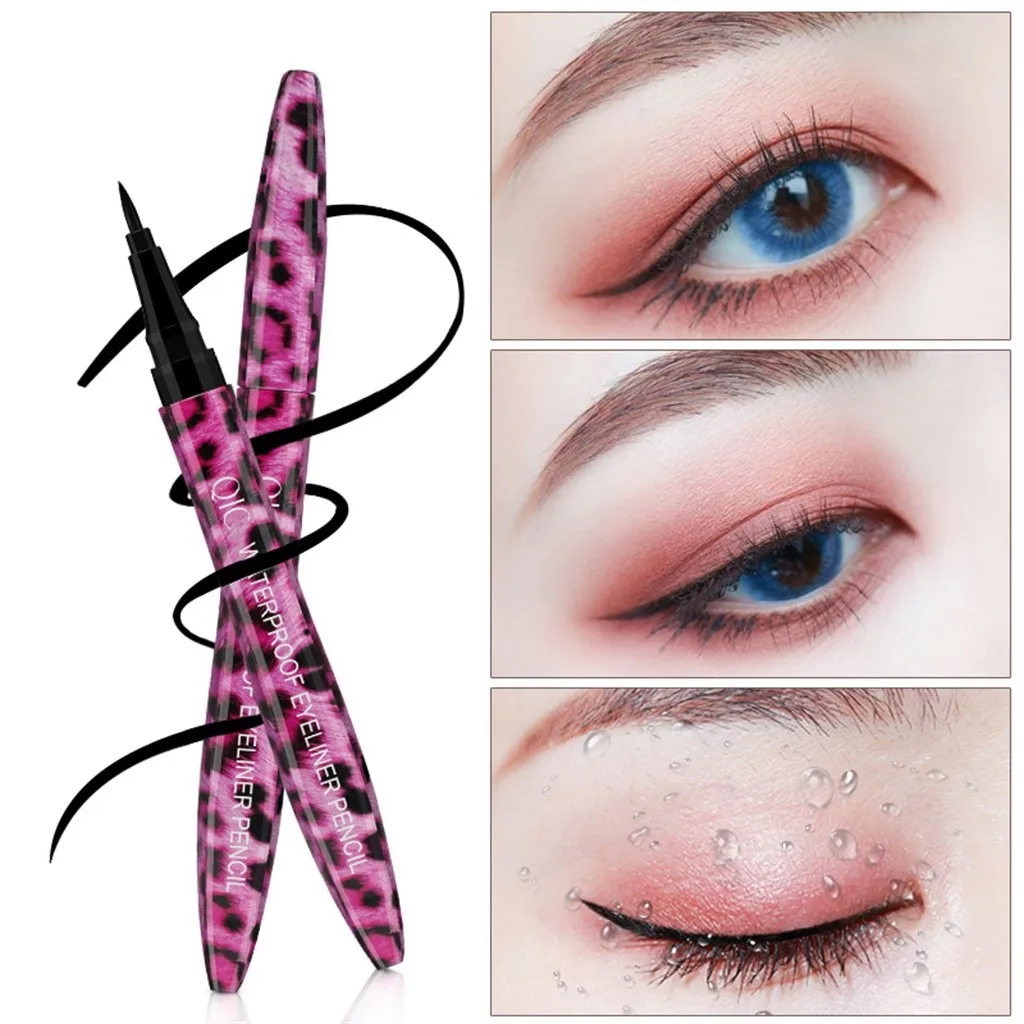 Леопардовая жидкая Водонепроницаемая подводка для глаз Тип макияж природа