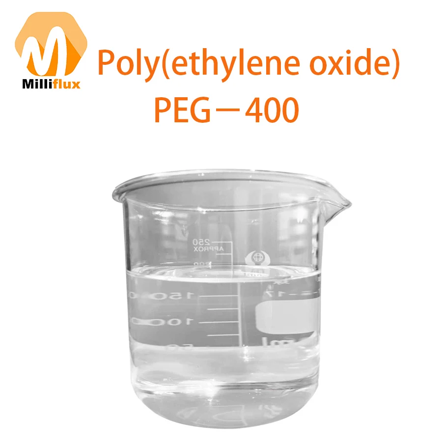 

Poly(ethylene oxide) PEG-400 colorless liquid nonionic emulsifier 1L/bottle