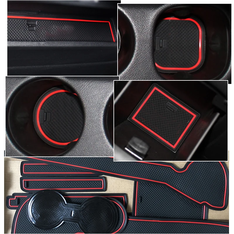 Противоскользящие ворота Слот коврик резиновая подставка для Lexus CT200h 2011 2012 2013 A10 Lexus CT 200h аксессуары