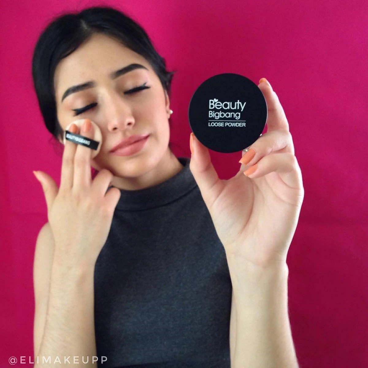 Beauty BigBang 8 г Матовая натуральная свободная пудра для макияжа улучшенная