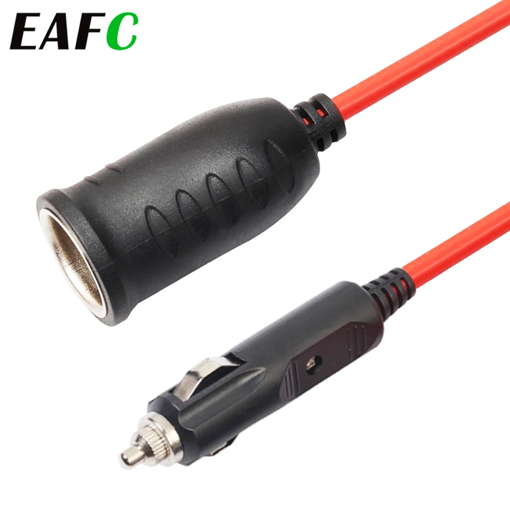 

2023 12V 24V 10A Car Cigarette Lighter Extension Cord 3.6/1.5M Socket Styling Charger Cable Female Socket Plug Car Accessories