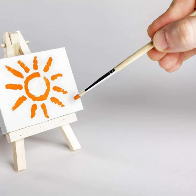 10 шт. детский мини деревянный мольберт художественный для рисования именная