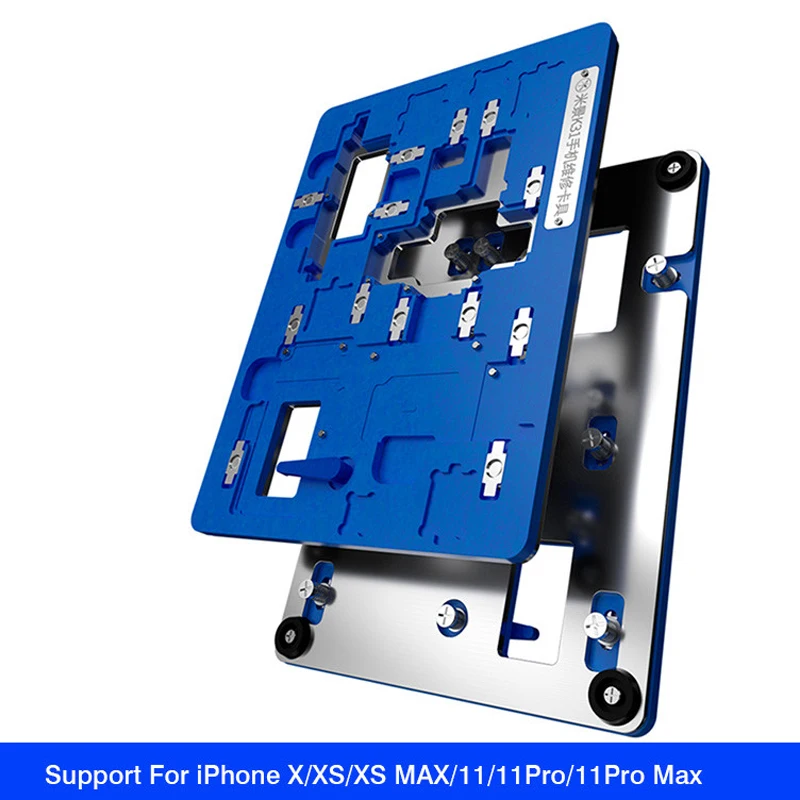 Держатель печатной платы для iPhone X/XS MAX/11/11Pro/11 Pro Max A11 A12 A13 CPU Nand Chip фиксированный