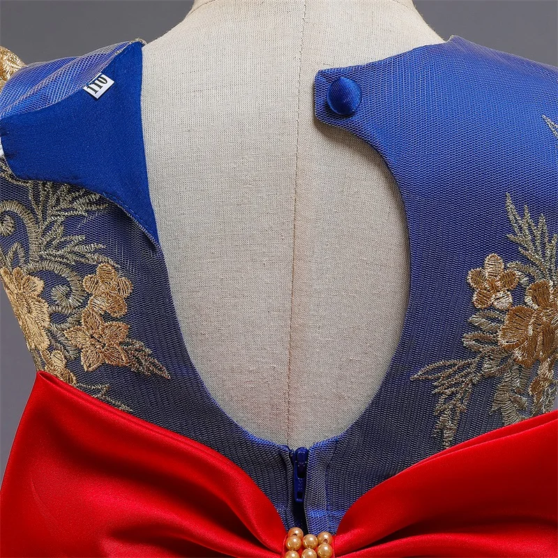 

New Year Girls Dress For Christmas Birthday Party Princess Dress Children Wedding Gown Clothing Robe Fille Vestido Infantil 10y