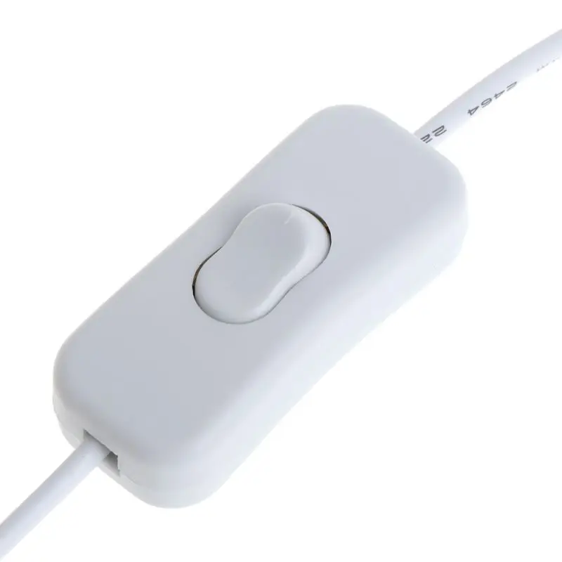 

USB cable New 28cm USB 2.0 A Male to A Female Extension Extender White Cable With Switch ON OFF Cable