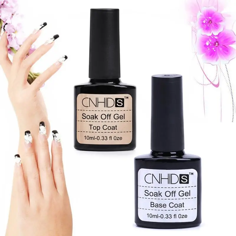 10ml Nail Gel Polish Lacquer Varnish Long Lasting Base Top Coat UV Shinning Safe No Clean Glue Primer GelTSLM1 | Красота и здоровье