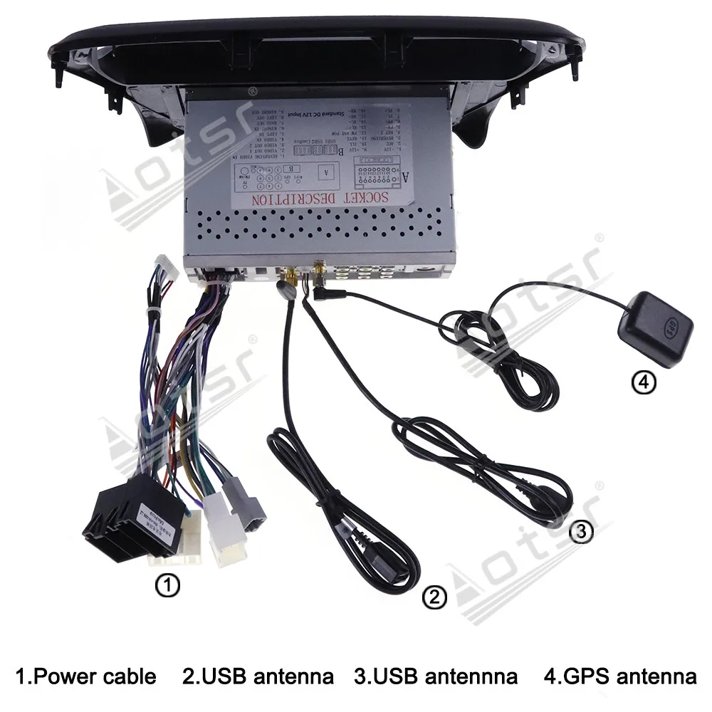 

Android 10.0 PX6 64G Car DVD Player GPS Navigation For Ford Escort 2015-2018 Car Auto Radio Stereo Multimedia Player Head Unit