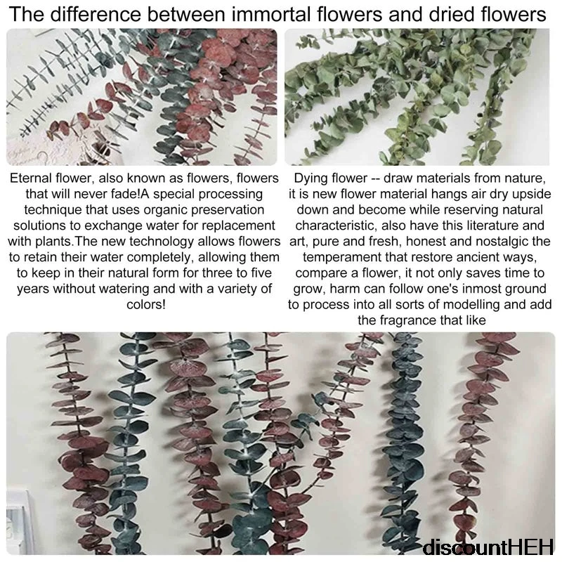 

10Pcs Plastic Eucalyptus Leaves Fake Plants Flower Material For Wedding Flower Wall Decoration Greenery Plant Leaf Decor