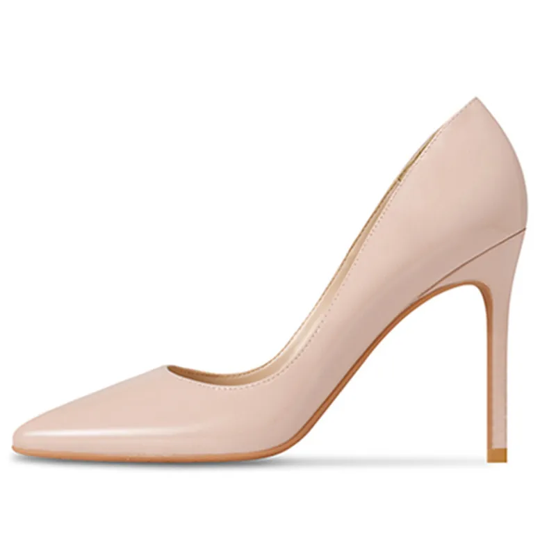 Модные женские туфли высокий каблук 12 см свадебные B-0043 | Обувь