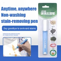 portable decontamination pen dust cleaner oil stain cleaning pen brush rub wipe fabric cloth stain remover pen el