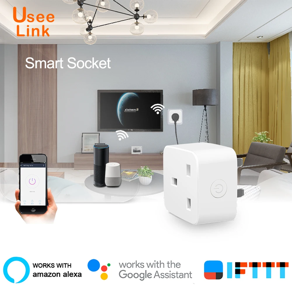 Умная розетка Usee Link с поддержкой Wi Fi 10 А|Умные розетки| |