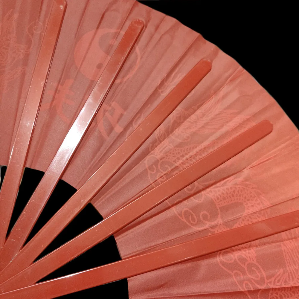 Китайский Японский кунг-фу Дракон пластиковый складной веер большая рука | Дом и