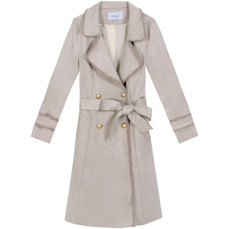 

Long section thick coat female Korean 2020 fall and winter clothes new retro fashion casual suede jacket coat