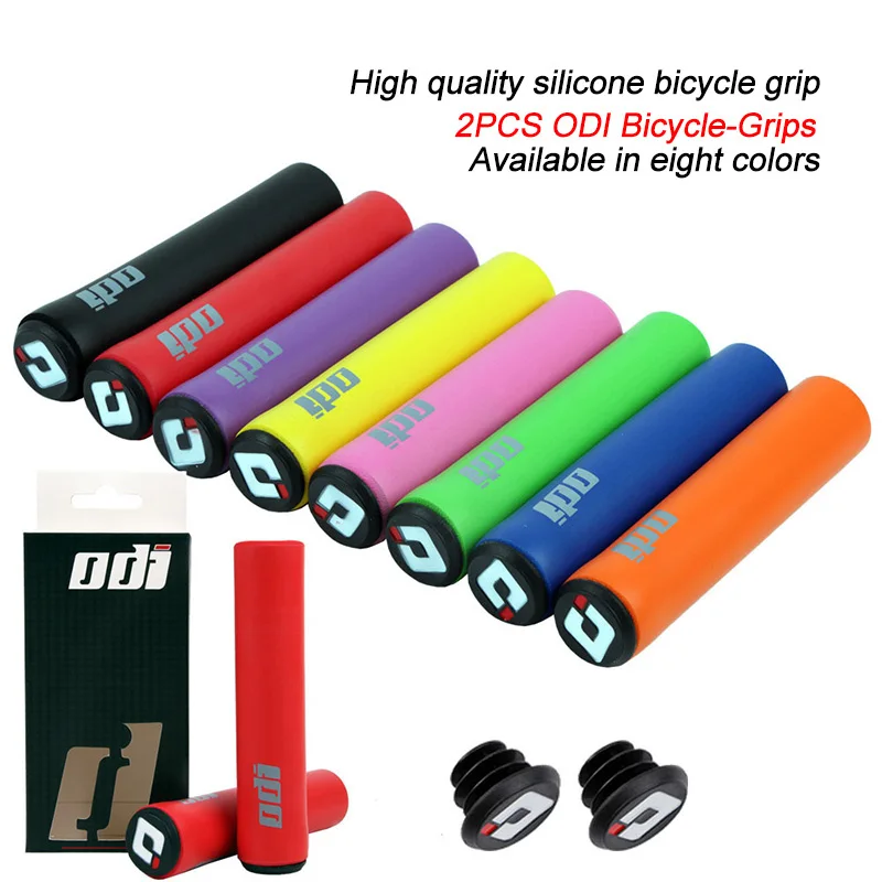

2PCS Silicone Cycling Bicycle Grips Mountain Road Bike MTB Handlebar Cover Grips Bicycle Accessories Anti-slip Bike Grip Cover