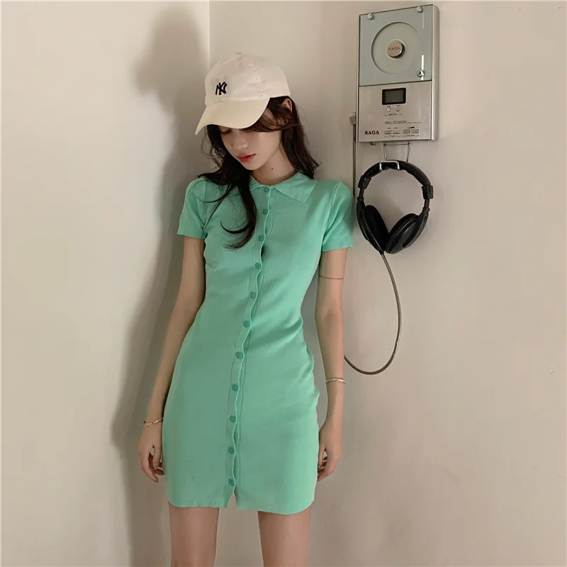 

CMAZ Dresses For Women Summer 2021 Korean Style