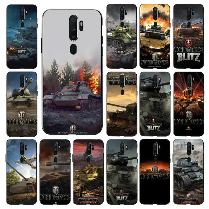 

MaiYaCa world of tanks Phone Case for vivo Y91C Y11 17 19 53 81 31 91 for Oppo a9 2020