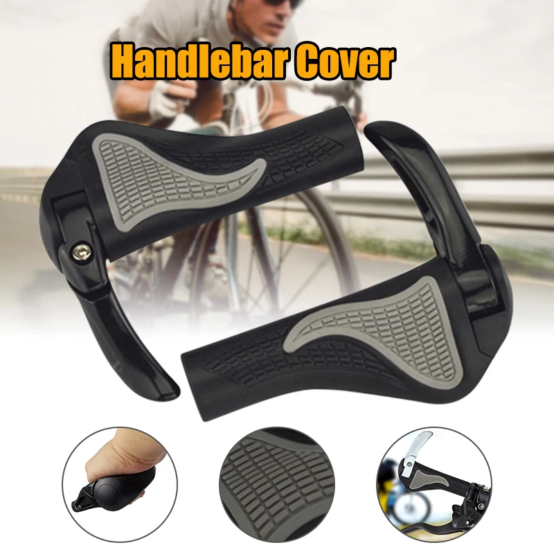 

Новинка 1 пара эргономичных Противоскользящих резиновых ручек для горных дорог