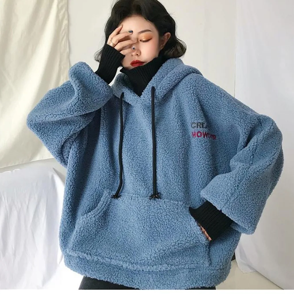 Модный свитшот женские толстовки большого размера Осенний топ с имитацией двух