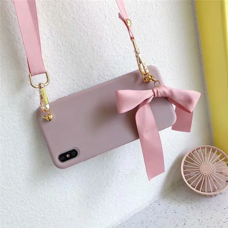 Модный чехол для телефона с ремешком для iPhone XS MAX 11 Pro XR X 6 6s 7 8 Plus, мягкий силиконовый чехол с ремешком