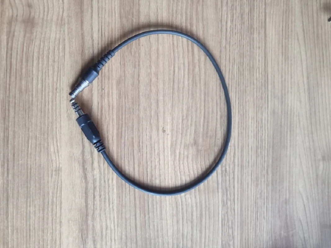 TAC-SKY AMP U174 Mono/Dual Communication Channel Adapter Cable Compatible With PTT Defined by Military Regulations