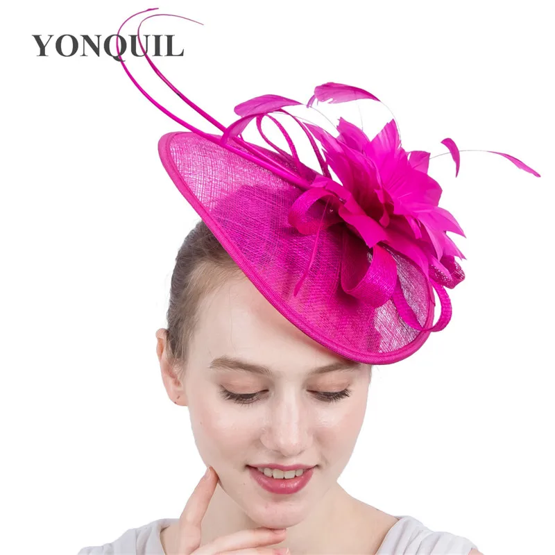 Женская Вуалетка с цветком и перьями свадебная головная повязка для невесты