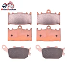 Передние и задние тормозные колодки для мотоцикла 650CC для KAWASAKI KLZ1000 KLZ1000A Versys KLZ 1000 для SUZUKI GSF650 Naked Bandit ABS GSF 650