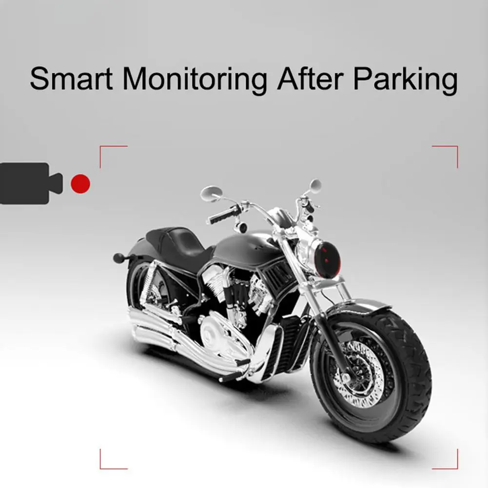 

Motorcycle Dash Cam Camera1080p 30fps Dual Wide Angle 150 Degree Lens Sportbike Recording DVR With 3inches Full Fit Screen
