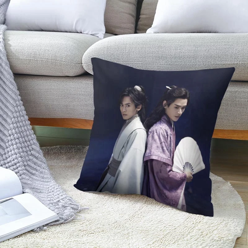 

Word of Honor printed single-sided pillowcase home sofa decoration dustproof protective cover