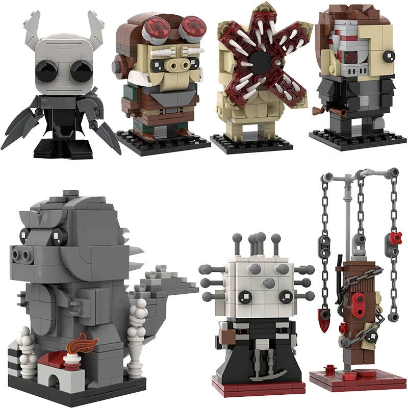 Buildmoc Bloks Brickheadz призрак солдат фильмы с героями мультфильмов набор моделей воинов