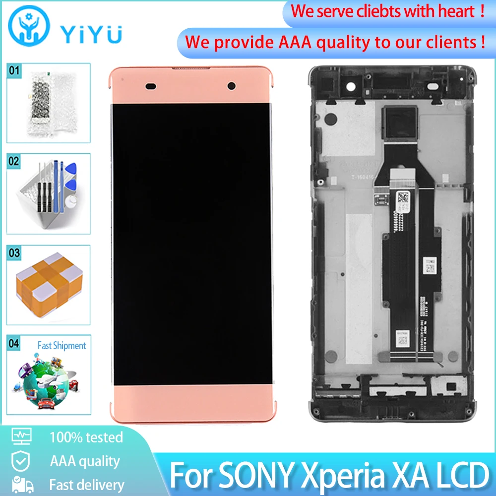 5 0 ''оригинал для Sony Xperia XA F3111 F3113 F3115 ЖК дисплей Сенсорная панель дигитайзер